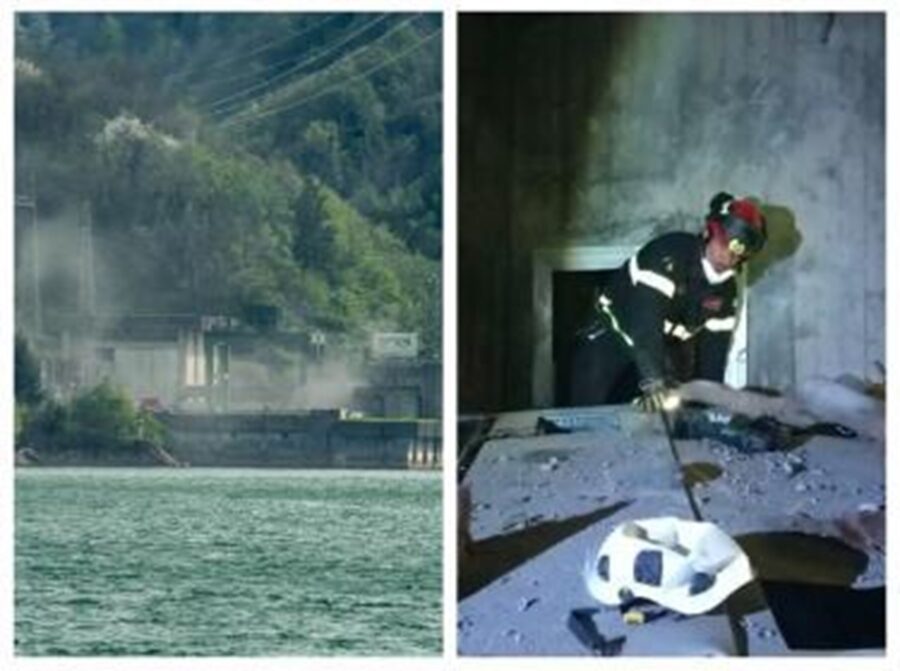 hydroelectric power plant explosion