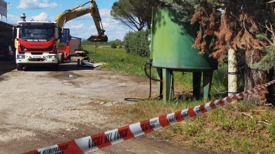 Incidente sul lavoro a Montepulciano