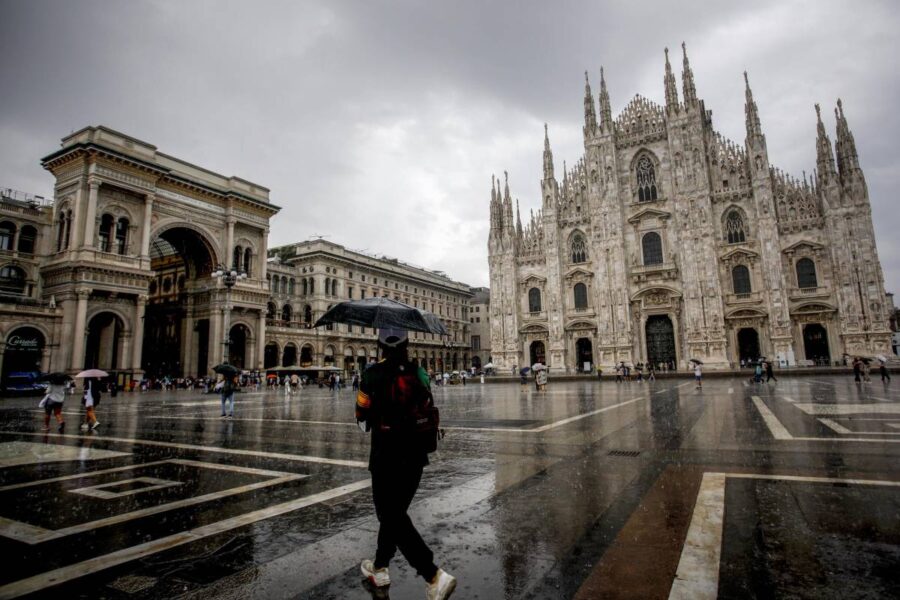 allerta gialla per i temporali di oggi
