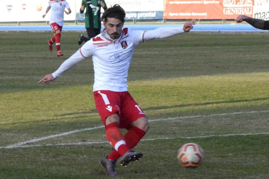 Mattia Giani on the pitch