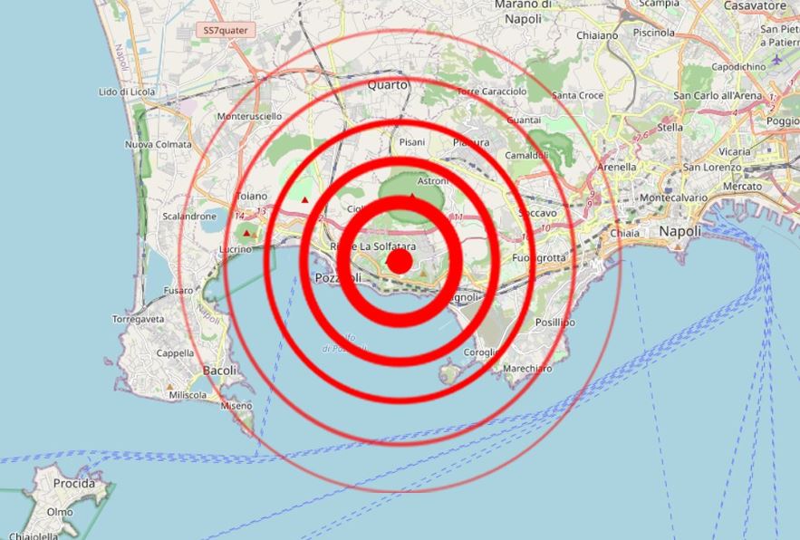 Terremoto nel sud Italia