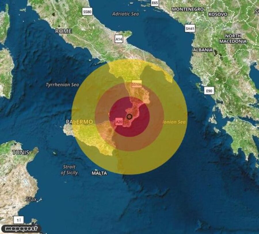 terremoto sud Italia