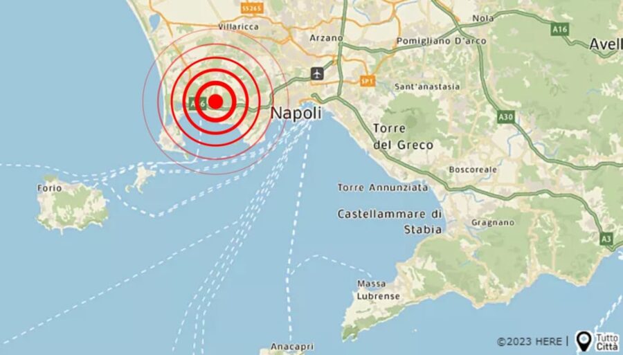 Terremoto a Napoli