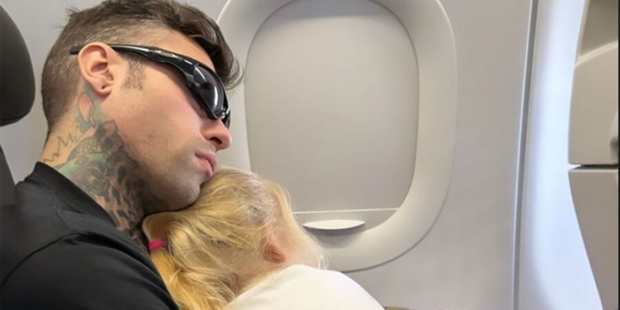 Fedez con i figli a Miami