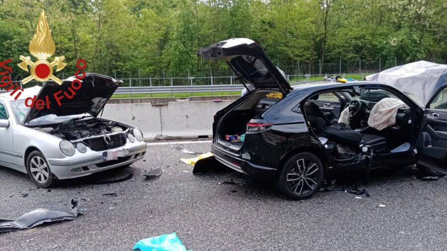 Incidente stradale Como Chiasso