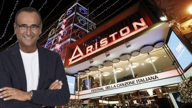 “Ho deciso così” Sanremo 25, Carlo Conti cambia tutto: l’annuncio in diretta al TG1 sorprende
