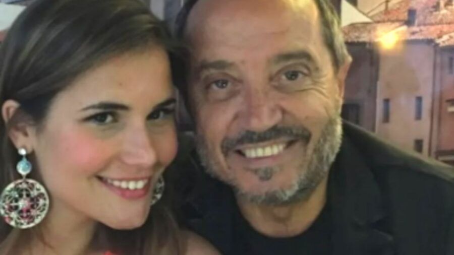 Franco Di Mare e la figlia Stella