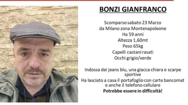 Svolta nelle indagini per il ritrovamento di Gianfranco Bonzi: cosa c’era nel trolley che ha portato con sé