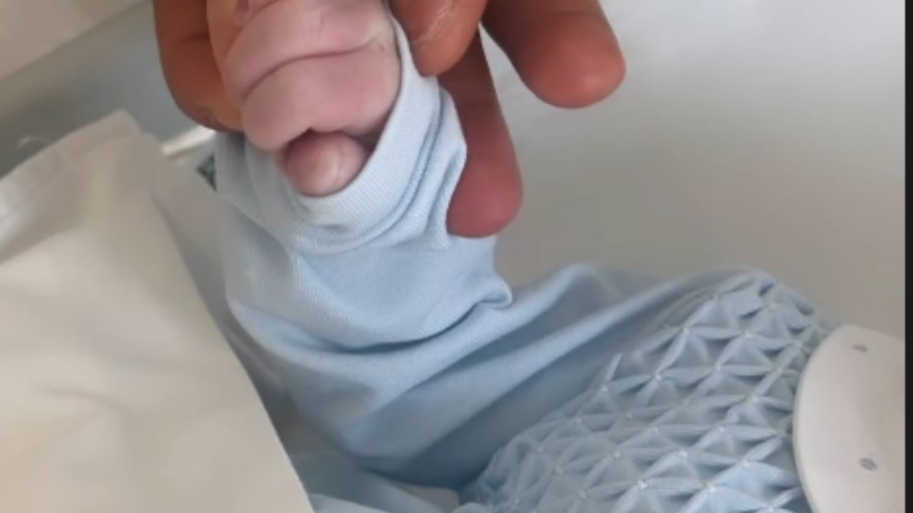 Il piccolo mattia arriva nella famiglia di Insigne