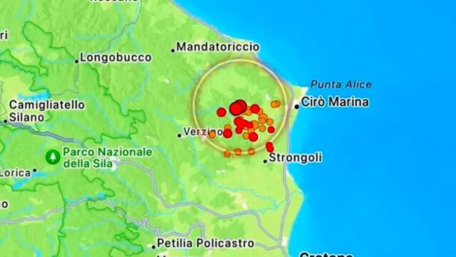 Forte scossa di terremoto poco fa, la magnitudo 3.9 spaventa la popolazione