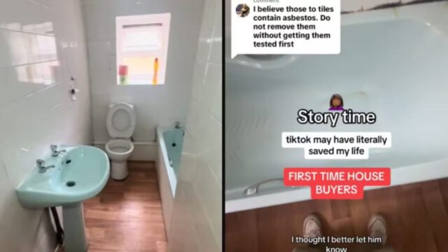 Pubblica un video sui social e scopre che il suo bagno nasconde un pericolo mortale: i commenti degli utenti la salvano