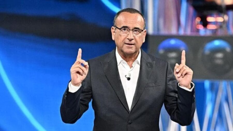 Carlo Conti a Sanremo 2025