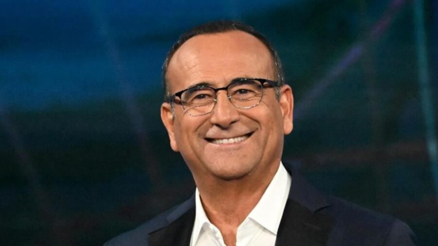 Carlo Conti a Sanremo 2025