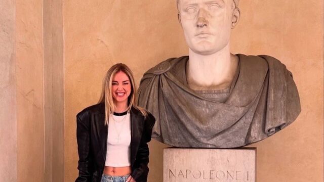 Chiara Ferragni e la foto col busto di Napoleone: ecco perché è una frecciatina (non troppo) nascosta a Fedez