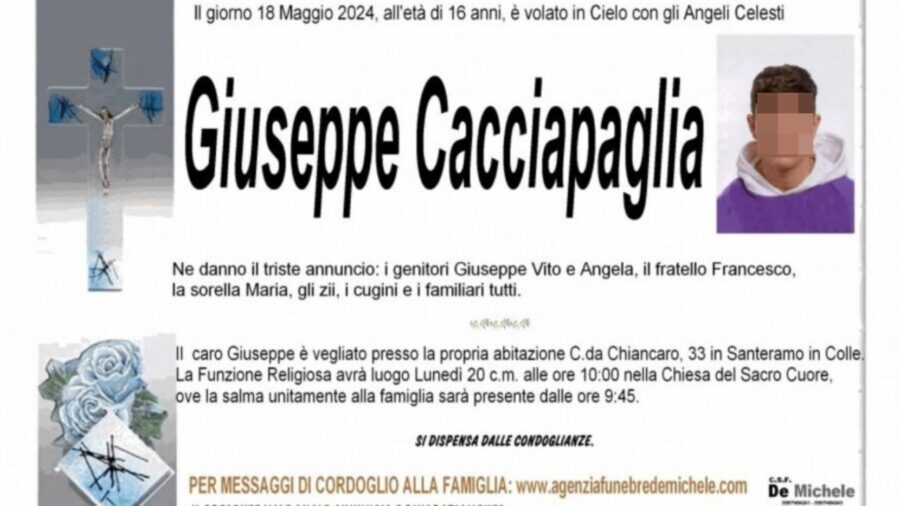 giuseppe 17enne