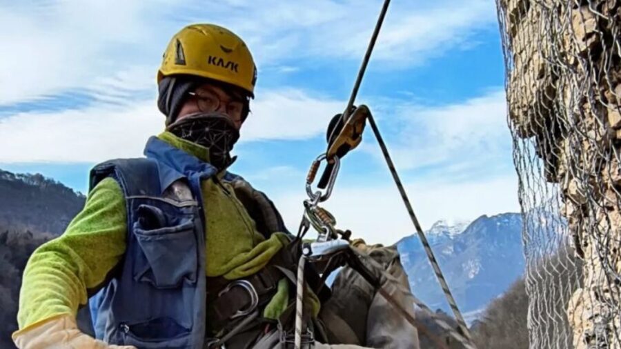 Incidente sul lavoro: 26enne precipita da 60 metri