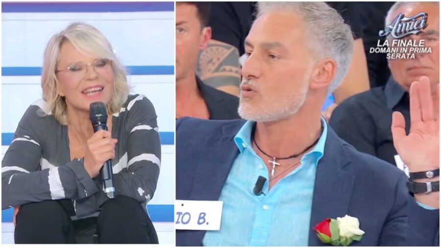 uomini donne cavaliere trono over