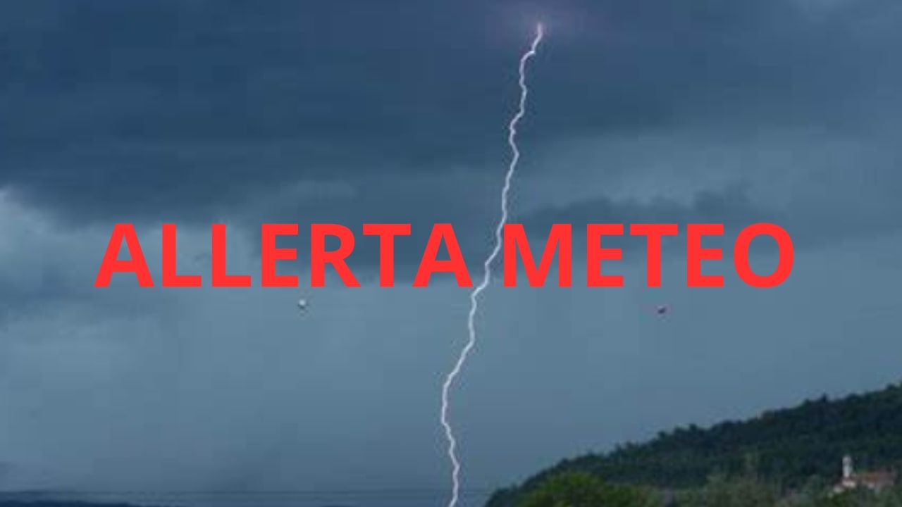 Diramato lo stato di allerta meteo