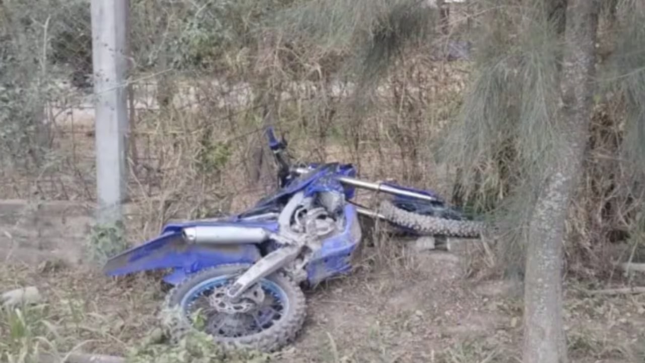 Alvaro Ruiz si schianta con la sua moto