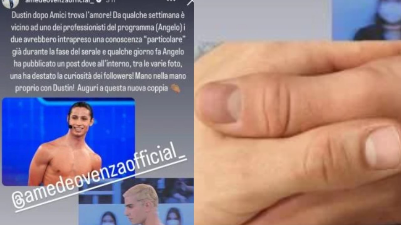 Amedeo Venza diffonde il gossip sugli allievi di Amici
