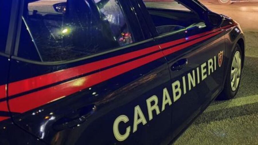 carabinieri per il ragazzo folgorato