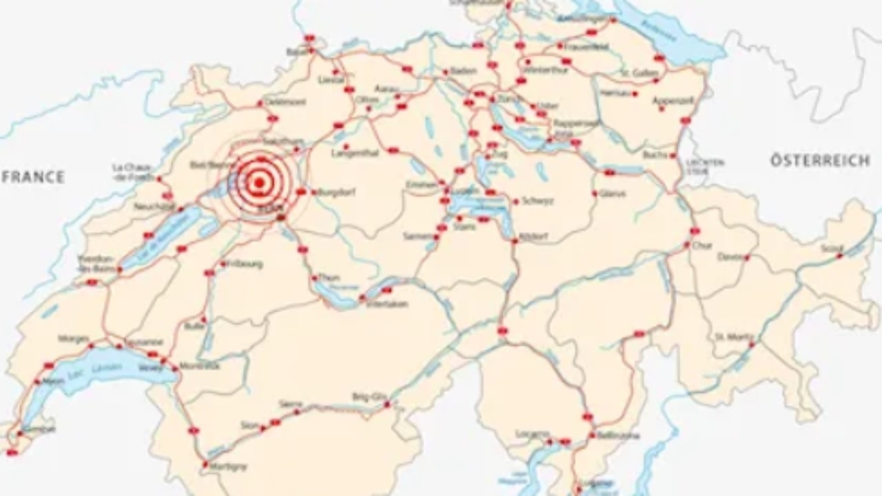 Scossa di terremoto a Studen