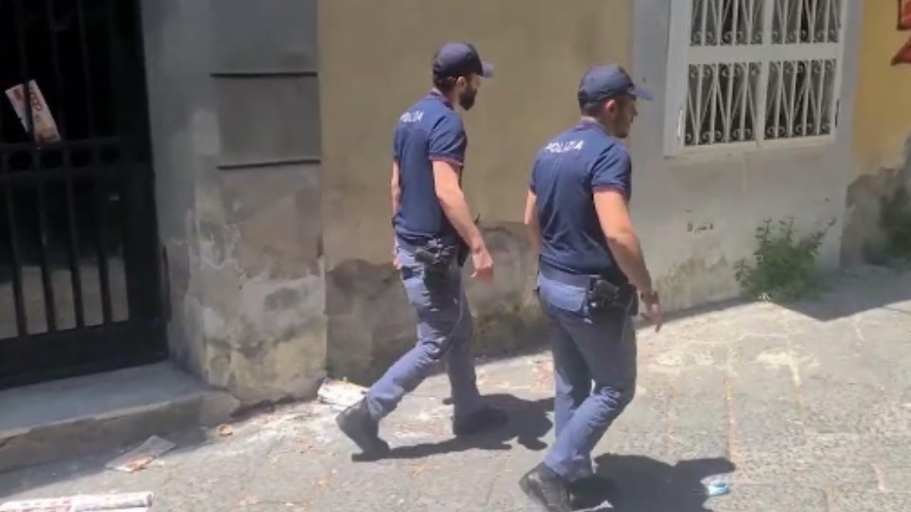 Polizia accorre sul luogo della lite