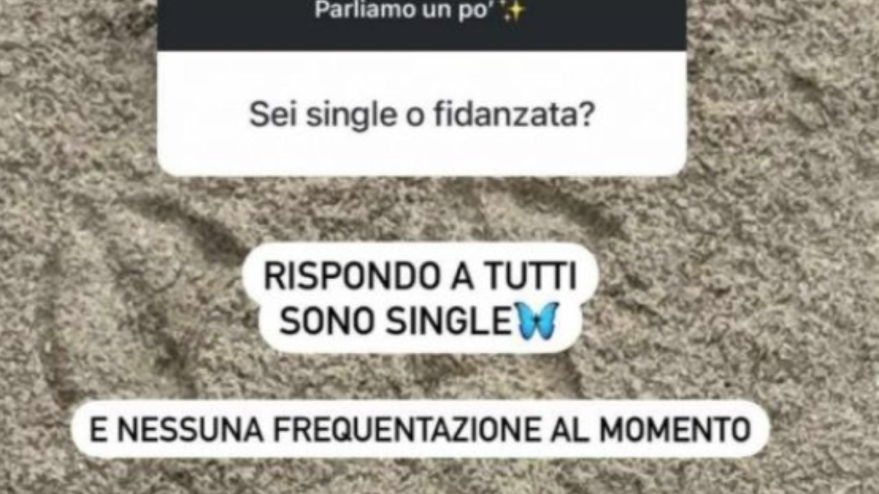 La ragazza di Uomini e Donne si dichiara single