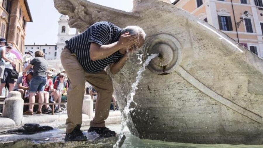 Caldo africano sull'Italia, tante città da bollino rosso