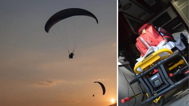 Precipita con il parapendio, la tragedia davanti agli occhi dell’amico che stava filmando tutto: dove e cosa è successo