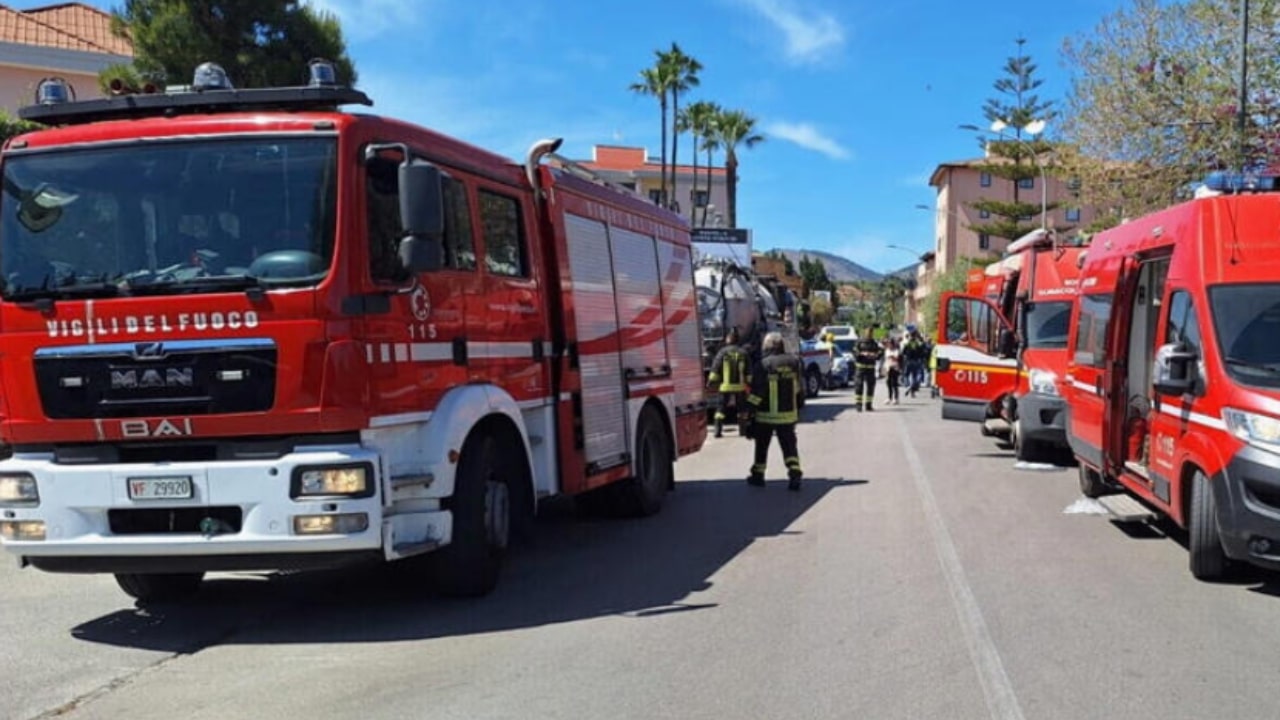 Vigili del fuoco intervengono ad Alessandria