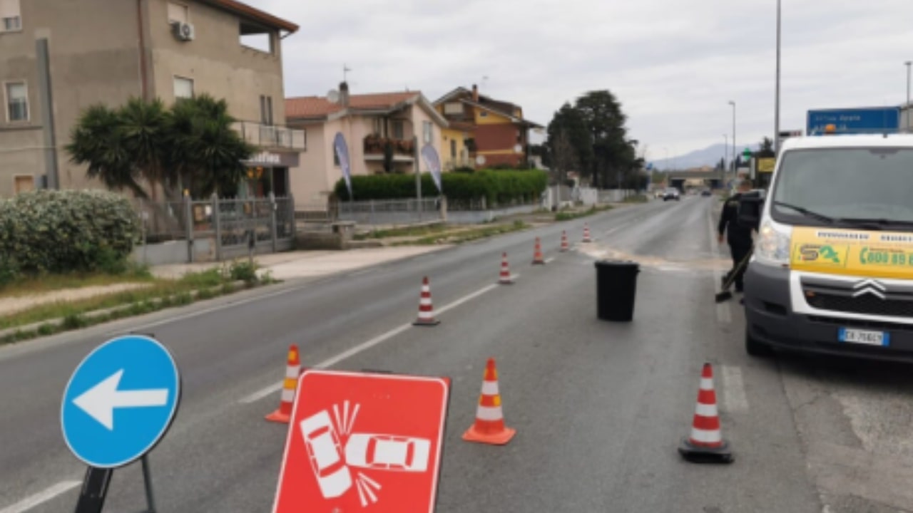 Brutto incidente ad Aprilia