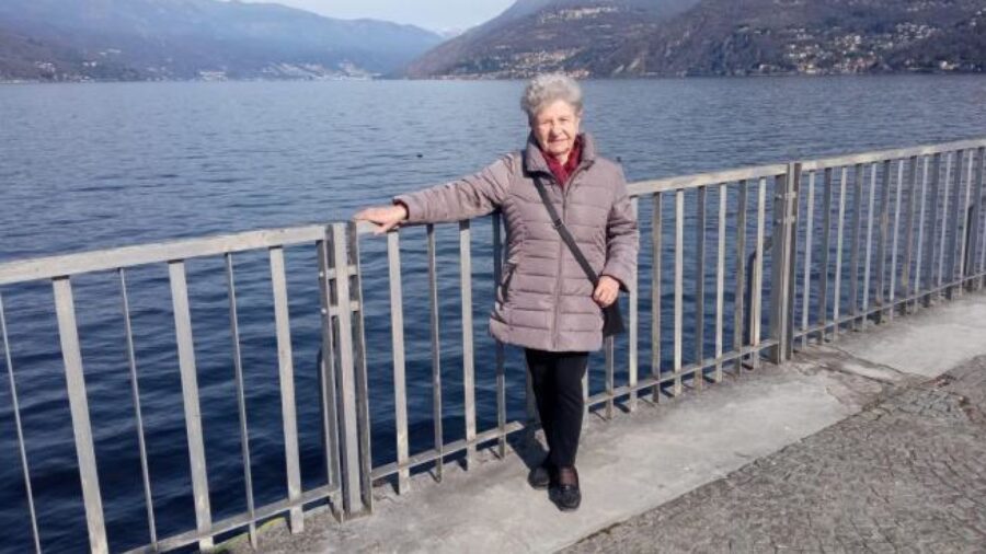 Giuseppina Bardelli anziana sopravvissuta