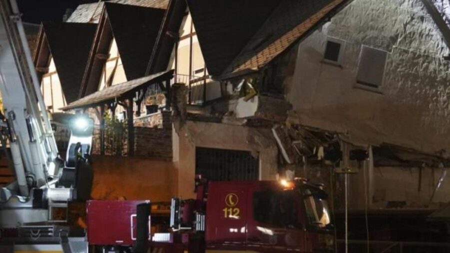 Crollo dell'hotel, bilancio drammatico