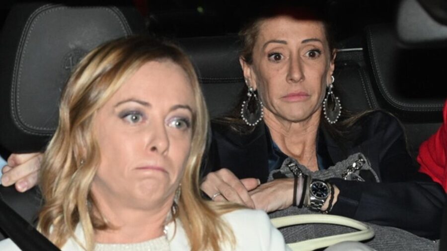 Arianna e giorgia Meloni