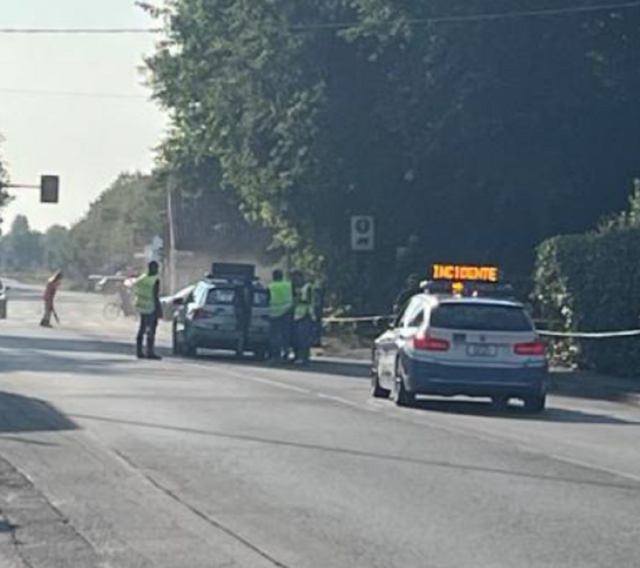 indagini sull'incidente