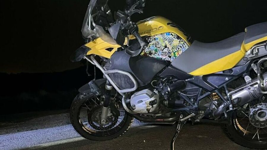 Incidente in moto nella notte
