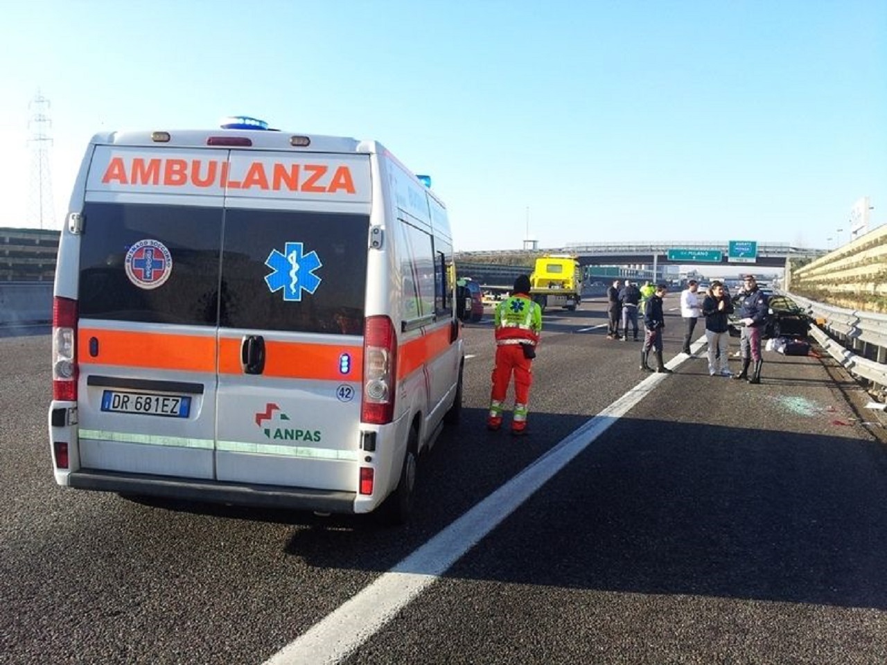 arrivo dei soccorsi