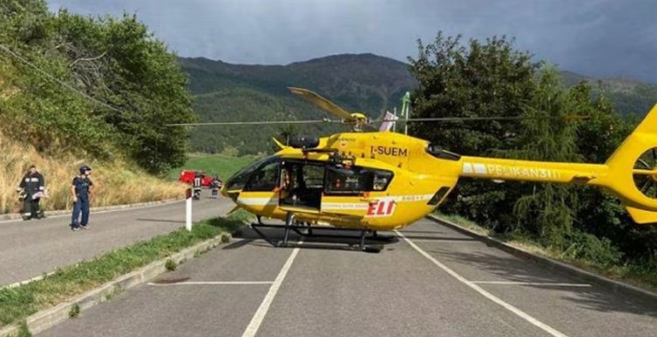 arrivo dei sanitari