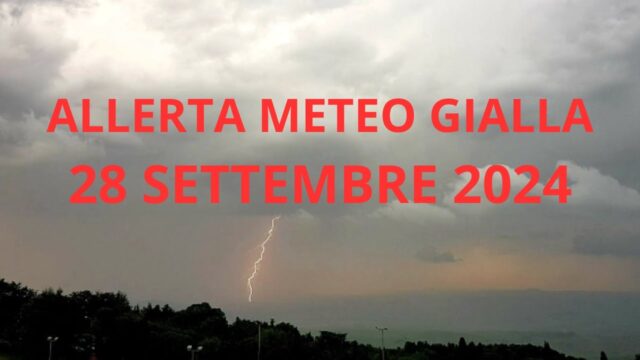 Maltempo in Italia, è allerta per la giornata di sabato 28 settembre: le Regioni a rischio 