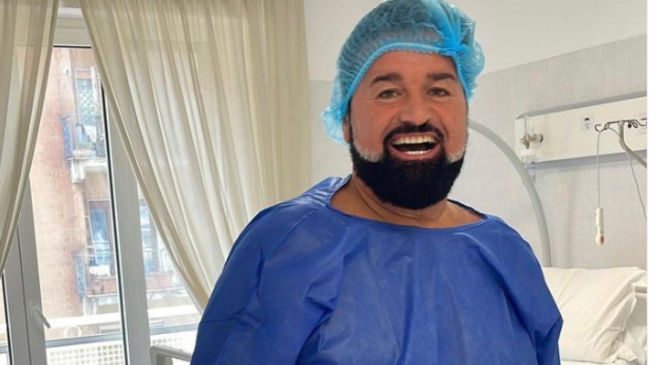 Peppe di Napoli si prepara per l'intervento