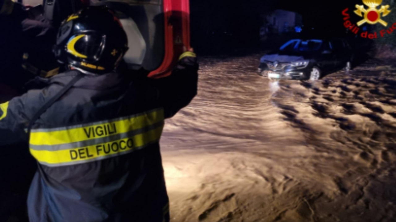 Forti allagamenti in Toscana a causa del maltempo