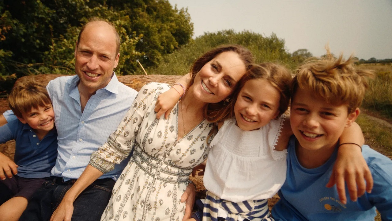 la principessa e la sua famiglia