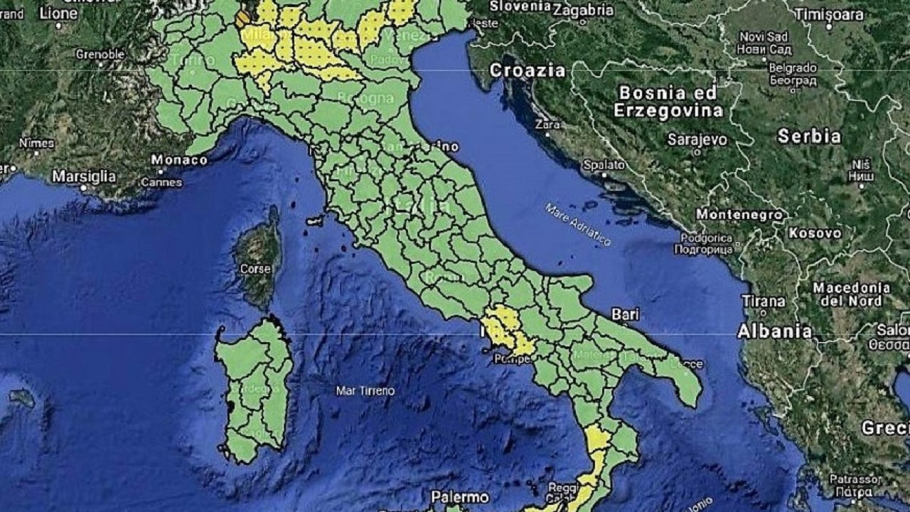 previsioni per domani 2 settembre