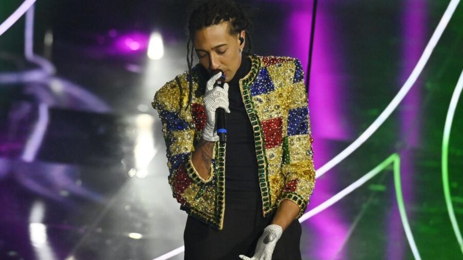 Ghali e sua madre