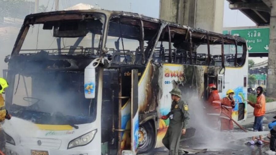 Thailandia bambini morti nel bus