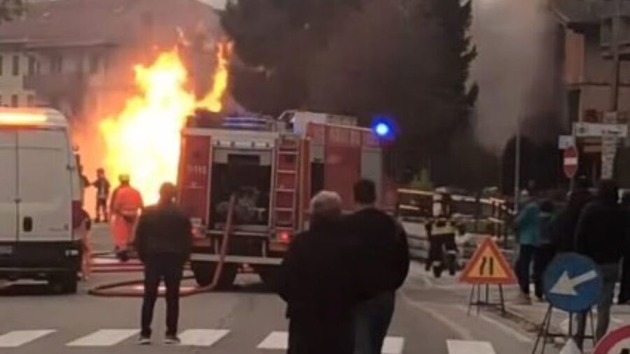 esplosione nella palazzina a gallio