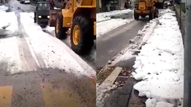 Maltempo improvviso inginocchia la città, grandinata eccezionale copre le strade con 30 centimetri di ghiaccio