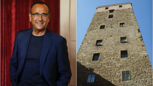 Dove vive Carlo Conti, l’attico medievale un valore da capogiro