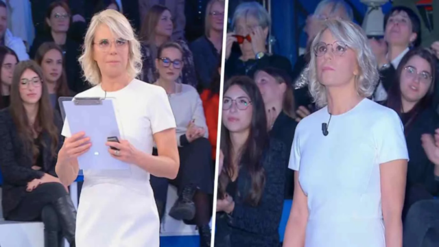 Quanto costa il tubino bianco indossato da Maria De Filippi: è della famosa stilista